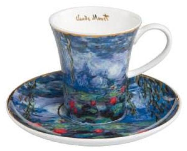 Goebel Artis Orbis Claude Monet Seerosen mit Weide - Espressotasse 67011651