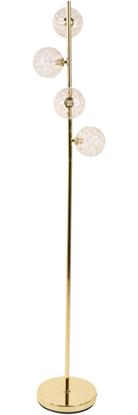 Stehlampe ANADYR Glas Beige