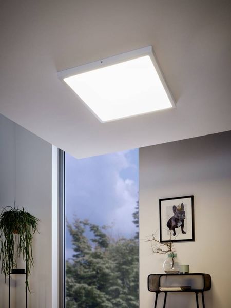 Eglo 97273 LED Aufbauleuchte FUEVA 1 weiß L:50cm B:50cm H:3cm 3000K