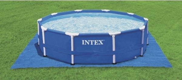 Bodenschutzplane für Intex Easy Pool - ca. 472 x 472 cm