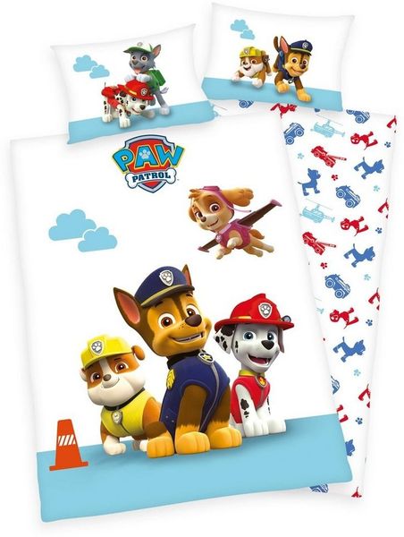 Paw Patrol Wende-Bettwäsche 100x135 cm