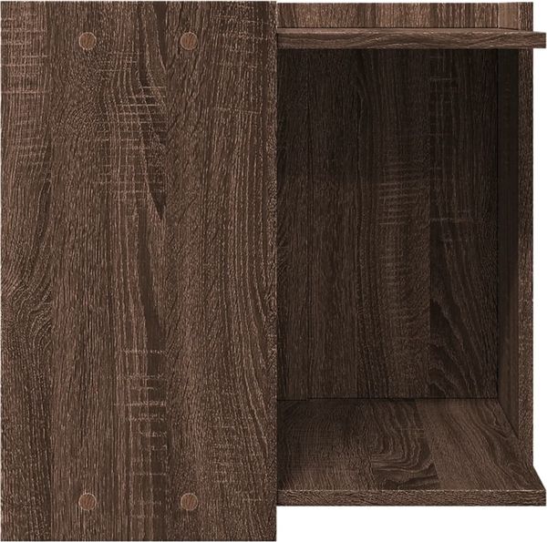 vidaXL Katzenklo Eichen-Optik 53x53x51 cm Holzwerkstoff 857757 Bild 6