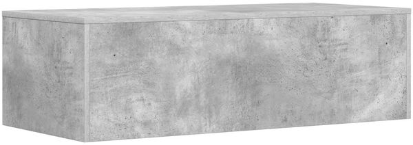 Wandtisch, Bürotisch Beton Grau 100 x 45 x 30 cm Holzwerkstoff Bild 7