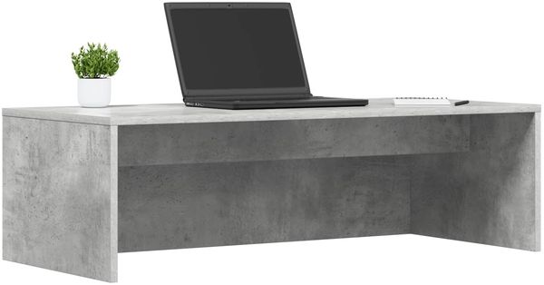 Wandtisch, Bürotisch Beton Grau 100 x 45 x 30 cm Holzwerkstoff Bild 3