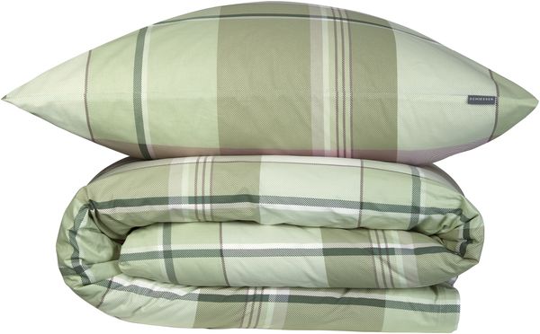 Schiesser Bettwäscheset Ate - Renforcé - 2-teilig - 155 x 220 cm - Grün