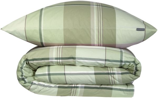 Schiesser Bettwäscheset Ate - Renforcé - 2-teilig - 155 x 220 cm - Grün