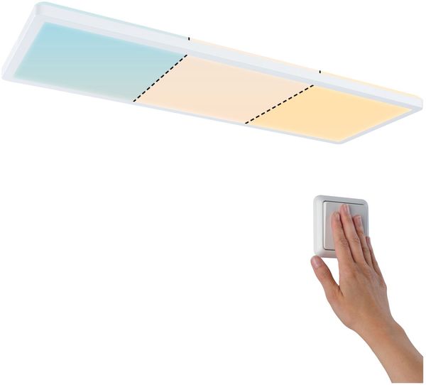 Paulmann 79927 LED Panel Atria Shine White Switch 580x200 mm 3000-6500K Weiß