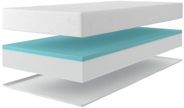 Gelschaummatratze Kniven, Matratze 90x200 cm, 140x200 cm & weitere Größen, OTTO home, 17 cm hoch, Matratze H2-H4, ergonomisch, allergiker geeignet (Hausstauballergiker)