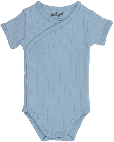 Lodger Solid Wickelbody Kurzarm - Gr. 56 - Blue Fo
