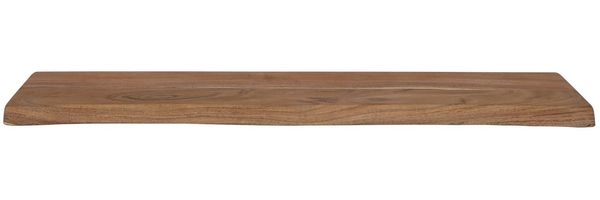 SAM® Wandregal Amara, massives Akazienholz, Baumkante, verschiedene Größen