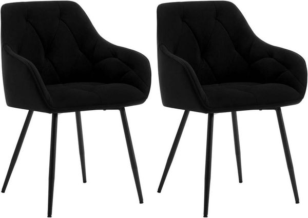 Woltu Polsterstuhl (Set, 2 St), Esszimmerstühle Ergonomisches Design Stuhl