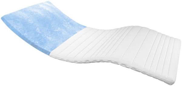 AM Qualitätsmatratzen, Topper für Boxspringbett, Druckentlastend, Matratzenauflage, Reißverschluss, 6 cm hoch, Hypersoftschaum, 80x200 cm