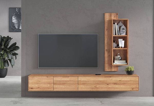 TV Kombination II 220cm "Kent" Wildeiche massiv