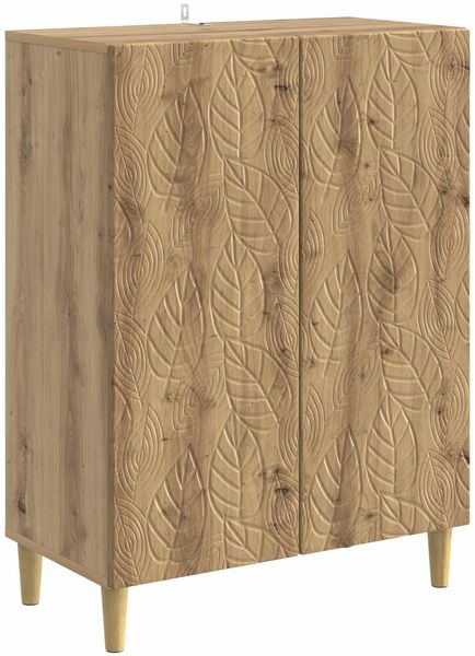 vidaXL Sideboard Artisan-Eiche 66 x 34,5 x 90 cm Holzwerkstoff 895054