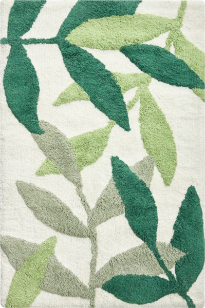 Badematte ASAN Grün 60 x 90 cm Baumwolle