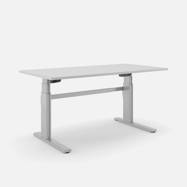 Aluforce Pro 250 M Schreibtisch - 160 , Lichtgrau