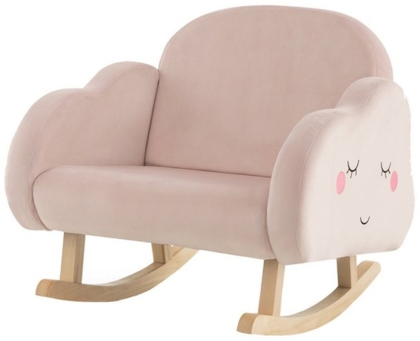 KOMFOTTEU Kindersessel, Kindersofa aus Samt & Schwamm Bild 4