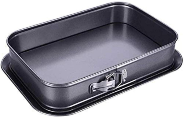 Rechteckige Springform Antihaftbeschichtet 35x24cm Backform Küchenform