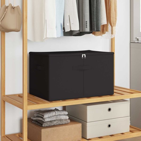 vidaXL Aufbewahrungsbox Anthrazit 55 x 35 x 32 cm Vliesstoff 42024582