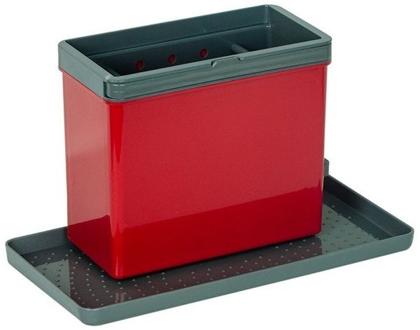 Gravidus Küchenorganizer-Set Spülbecken Organizer Abtropfkorb