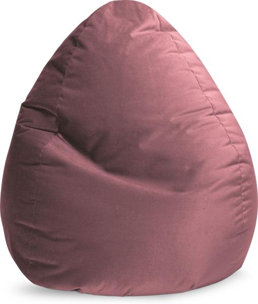 Sitting Point Sitzsack Marla XXL Samt Altrose