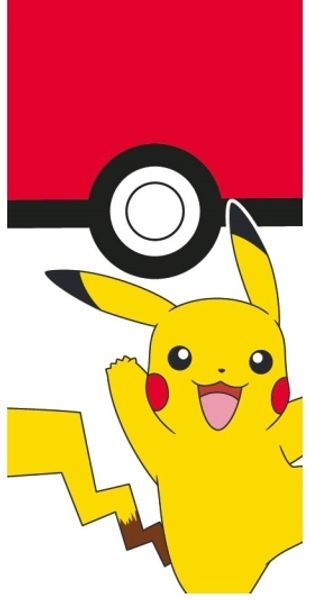 Pokemon Pikachu Badetuch 100% Baumwolle