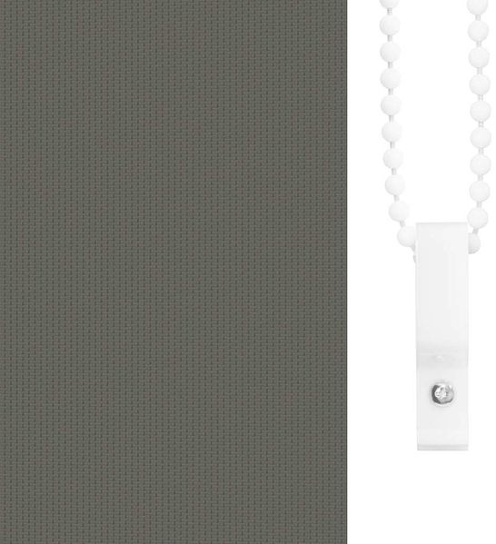 vidaXL Verdunkelungsrollo Grau 55x130 cm Stoffbreite 50,7 cm Polyester 4011093 Bild 10