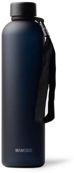 MAMEIDO Trinkflasche, auslaufsicher mit Zeitmarkierung & Handschlaufe in 600 ml, 1 l & 1,5 l