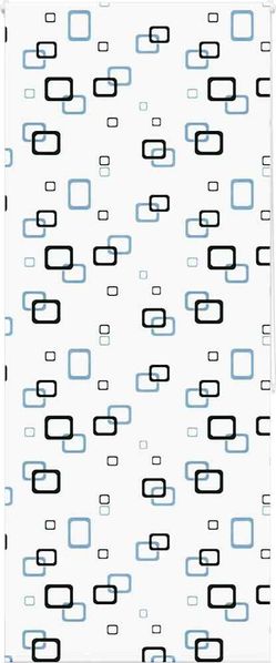 vidaXL Duschrollo 90x240 cm Stoffbreite 86 cm 4014824