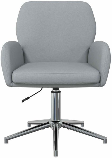 vidaXL Drehstühle 4 Stk. 54 x 58 x 90 cm Hellgrau Stoff 3428303 Bild 3