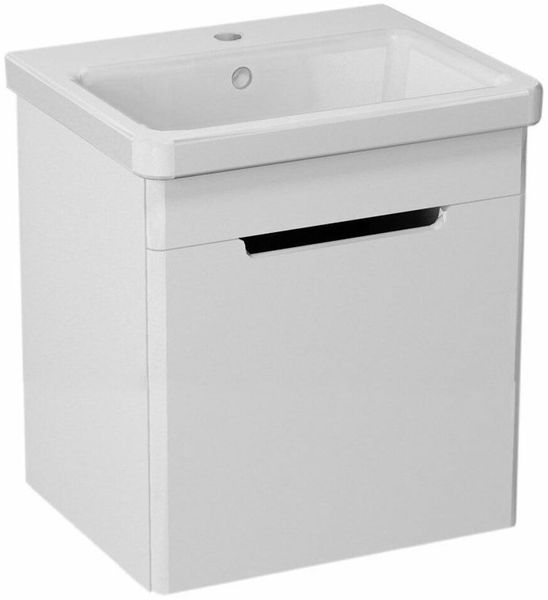 ELLA Unterschrank 46,5 x 65 x 38,5 cm, 1x Tür, links, weiß
