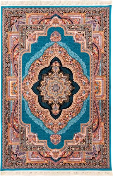 Orientteppich »Abram« 150 x 100 cm - blau