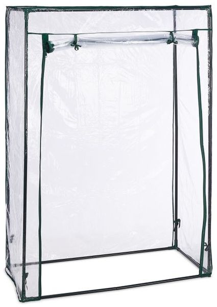Relaxdays 3x Tomatengewächshaus mit PVC-Folie