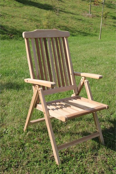 2x Teak Klappsessel Natur Klappstuhl Gartenstuhl Holzstuhl Gartensessel Campingstuhl