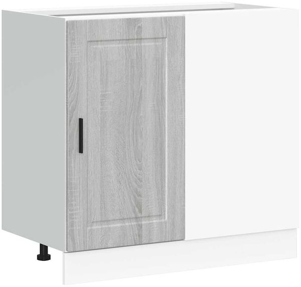 vidaXL Küchenunterschrank Porto Grau Sonoma Holzwerkstoff 854304 Bild 2