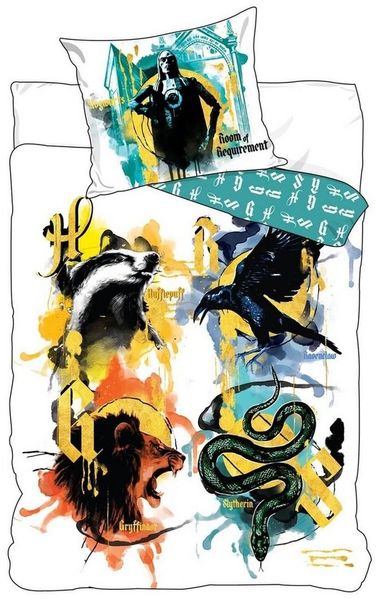 BrandMac Bettwäsche Harry Potter & Lord Voldemort - Bettwäsche-Set, 135x200 & 80x80, Baumwolle, 100% Baumwolle