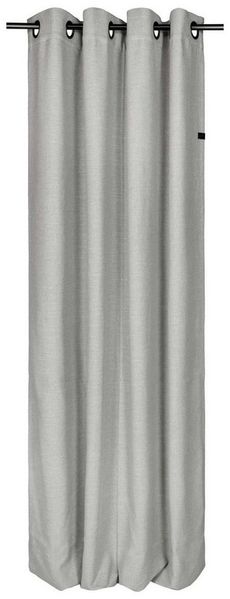 SCHÖNER WOHNEN-Kollektion Vorhang COAST Ösenvorhang (1 St), Öse, Polyester, 140 x 250 cm in Grau