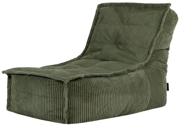 icon Sitzsack Liege aus Cord „Dolce“, Made in Germany, für Erwachsene & Kinder, für Wohnzimmer