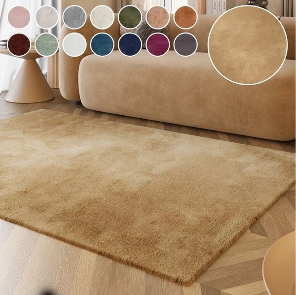 Esprit Hochflor-Teppich Alice ESP-4377, Kunstfell, rechteckig, Höhe: 25 mm, Kaninchenfell-Haptik, besonders weich und dicht, für alle Räume