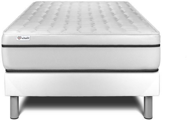 Matratzenset VITAL SPA 120x200 cm Bettrahmen Kit weiß