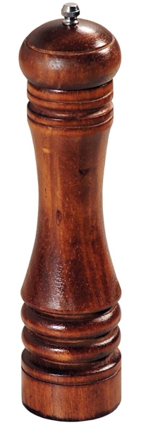 Pfeffermühle - Gummibaumholz, dunkel lackiert - Höhe: 26,5cm