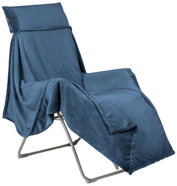 Lafuma Polsterauflage Lafuma Flocon Decke für Relaxliegen 100% Polyester 180x172 cm