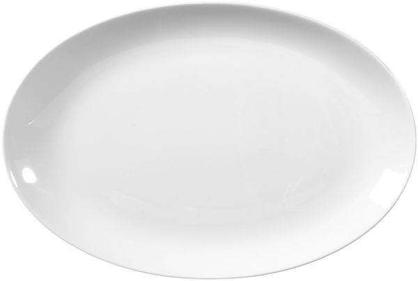 Seltmann Weiden Rondo/Liane Weiß Servierplatte 28,2 x 19 cm