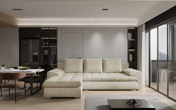 Kaiser Möbel Ecksofa Elegantes und modernes Ecksofa TOMI