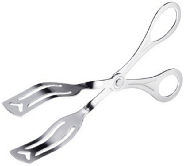 Thiru Servierzange - Gebäckzange - Küchenzange - 19,8 cm lang - perfekt für Buffets