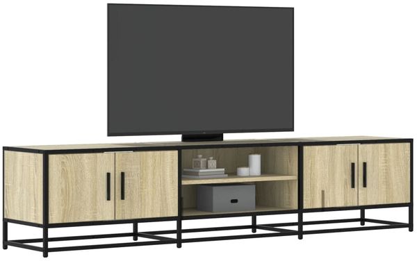 vidaXL TV-Schrank Sonoma-Eiche 180x35x41 cm Holzwerkstoff 3300776