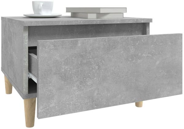 vidaXL Beistelltische 2 Stk. Betongrau 50x46x35 cm Holzwerkstoff 819509 Bild 6