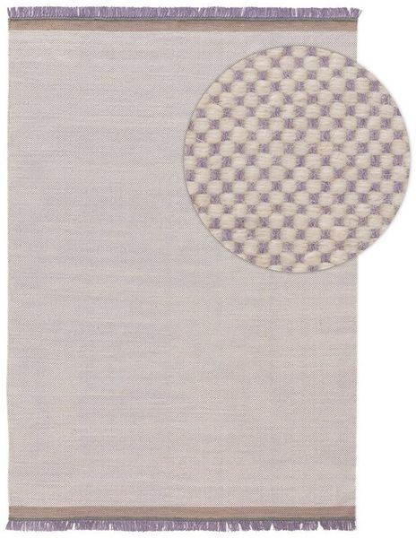 benuta Wollteppich Karla, rechteckig, Höhe: 5 mm, Kunstfaser, Berber, Ethno-Style, Wohnzimmer