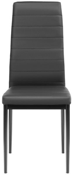 Furnify Esszimmerstuhl Küchenstuhl HYGGE Komfortabler Kunstlederstuhl für Küche & Esszimmer (4 St), mit Rückenlehne