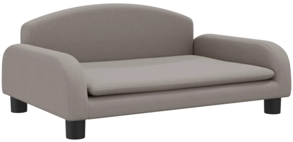 vidaxl Kindersofa 70 x 45 x 30 cm Stoff, Taupe